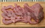 Wie man zu Hause Schweinefleisch in Süß-Sauer-Sauce kocht, nach einem Schritt-für-Schritt-Rezept mit Fotos