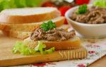 Beef liver pate